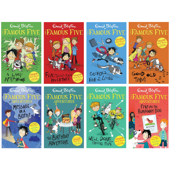 Famous Five Colour Short Stories Five and a HalfTerm by Enid Blyton PAPERBACK - Image 9