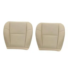  Driver & Passenger Bottom Replacement Leather Seat Covers #333 313 Tan