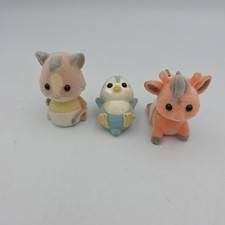 Zhu Zhu Pets Babies Flocked Babies Roll Around Lot Of 3