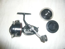 Mitchell 440A Match 1988 Black Fishing Reel with Spare Spool & Silent AR - C
