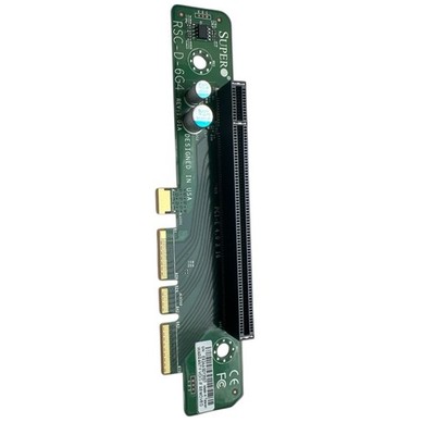 Supermicro Riser Card RSC-D-6G4   PCIe x16   1U   Passiv   LHS