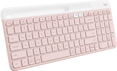 Logitech K585 RF Wireless Bluetooth Keyboard - English, Rose