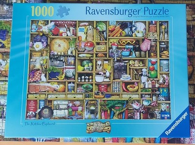 Ravensburger Puzzle 1000 Teile The Kitchen Cupboard No.1 Curious Cupboard