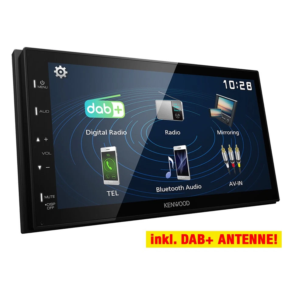 KENWOOD 2-DIN DMX129DAB Auto Radioset für MITSUBISHI Outlander 3 ab 2012 - Bild 2 von 4