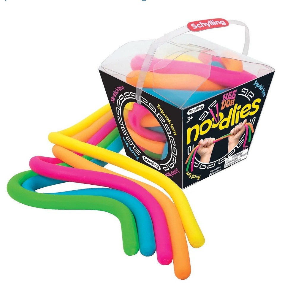 NeeDoh Noodlies VIRAL Squishy Nee Doh Fidget 5 Stretchy Noodles 14