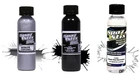 Spaz Stix 3pk Clear Black Backer Mirror Chrome Airbrush Paint 10900 10200 10000