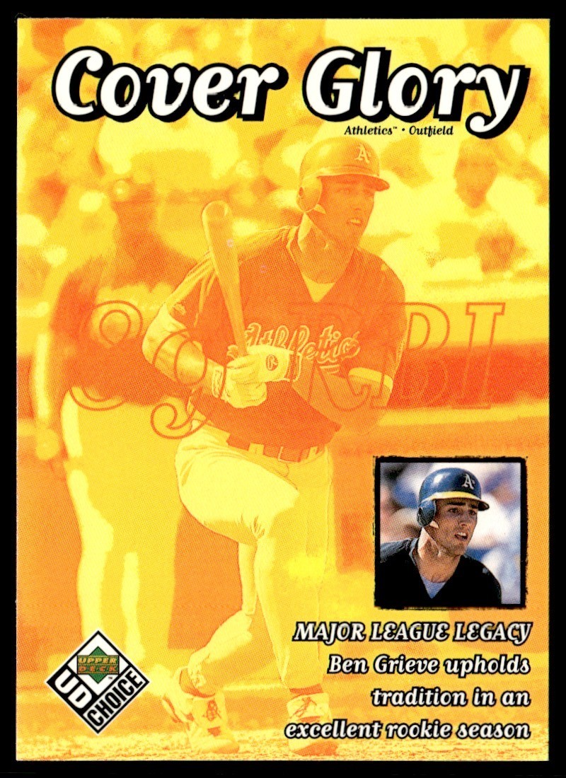 1999 Upper Deck Challengers for 70 Ben Grieve Oakland Athletics #40