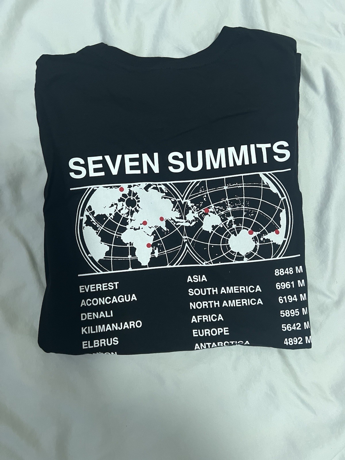 North Face Seven Summit Black Tee | Brand New With Tags | Size M