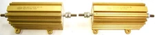 Lot of 2 DALE RH-250-5 10Ω 1% 120W Power Resistor