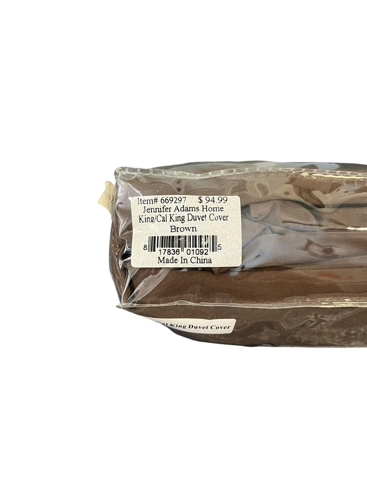 Juego de funda nórdica Eternal Collection by Jennifer Adams King marrón nuevo Foto 4 de 4