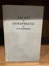 The Art of Chiropractic 1927 Stephenson BJ Palmer Green Book GBMN 121