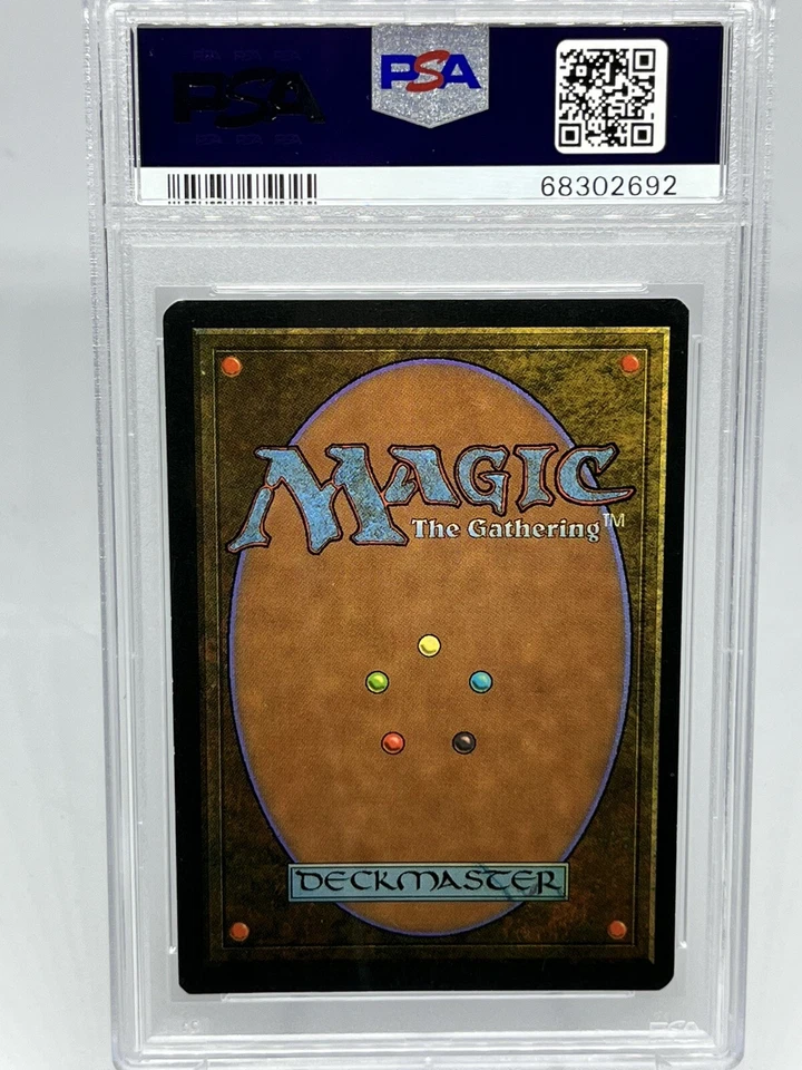 MTG Ice Age Necropotence PSA 8 NM/Mint 1995 Magic The Gathering - Image 2 of 2