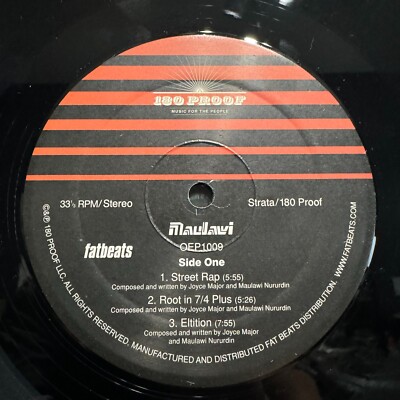 Maulawi LP 美品 MAULAWI NURURDIN - MAULAWI (VINYL LP) 1974 / 2020!! RARE!! STRATA