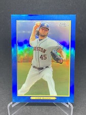 2020 Topps Chrome Gerrit Cole Turkey Red #TRC-71 Blue /50 SP ASTROS YANKEES 8924