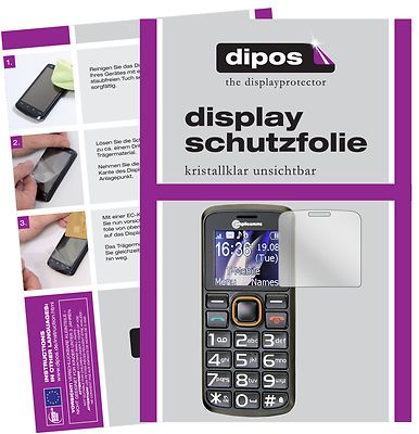 Dipos 6 Pellicole Protettive Crystalclear Per Honor 8X, Taglio Laser, Made In Germany