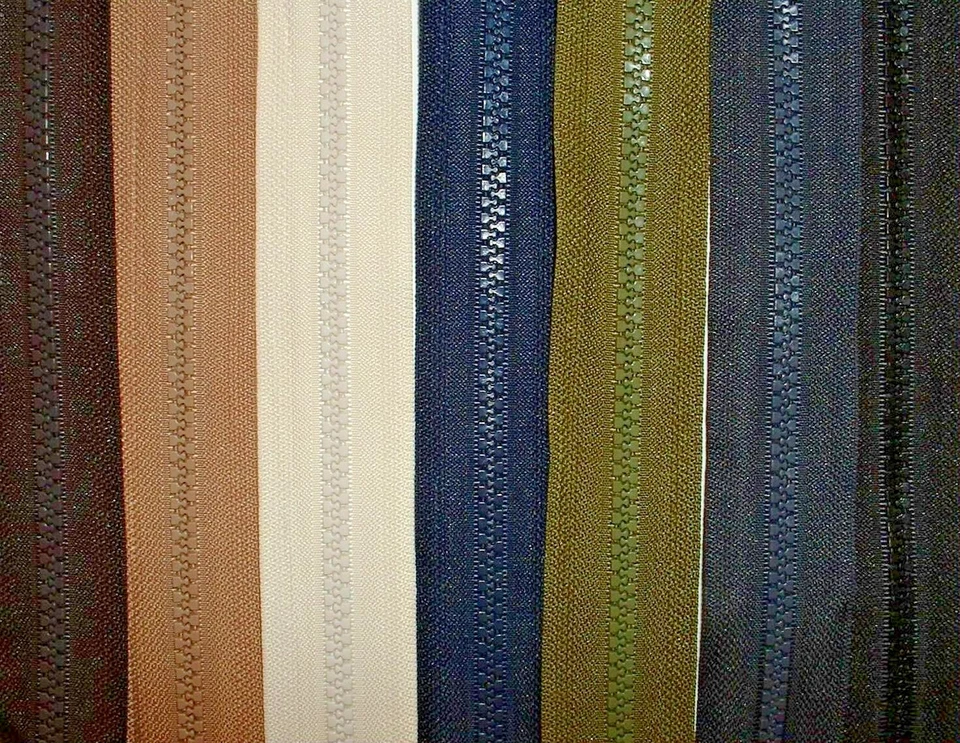 Reißverschluss teilbar 2 Wege Länge/Farbe nach Wahl Zipper Reißverschlüsse