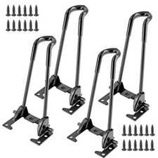 4Pcs Folding Hairpin Legs 10 Inch Foldable Coffee Table Legs Heavy Duty Easy ...