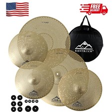 Cymbal Set Low Volume Cymbal Pack Cymbal Set with Cymbal Bag Cymbal Felts