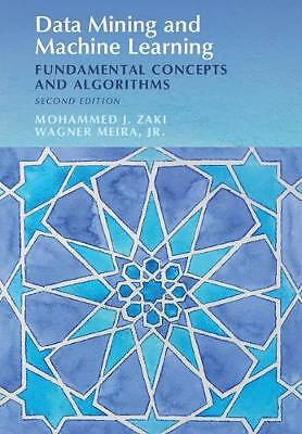 Data Mining and Machine Learning Fundamental Concepts and Algorithms Zaki 2e