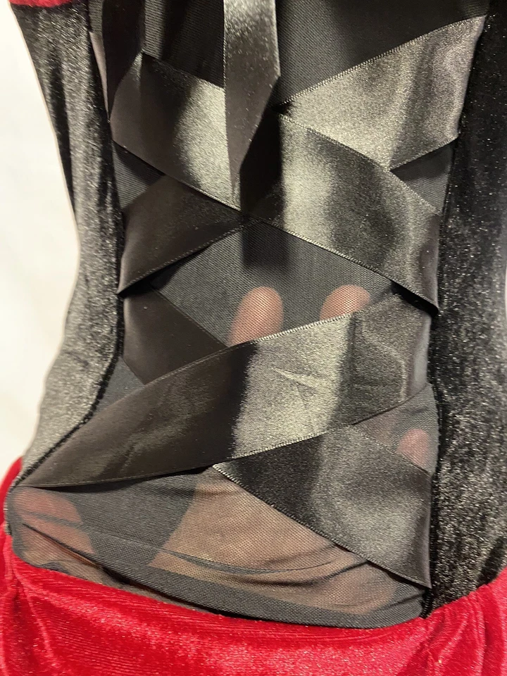 “Burlesque Baby” Saloon Girl Western Costume , 8-12  - Image 2 of 4