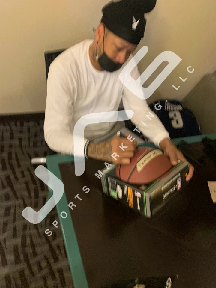 Allen Iverson autograph signed authentic mini basketball Philadelphia 76ers PSA - Image 3 of 3