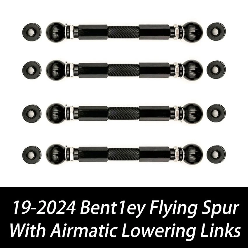 For 2020+ Bentley Flying Spur Adjustable Air Ride Suspension Lowering Kit Links - Imagen 2 de 4
