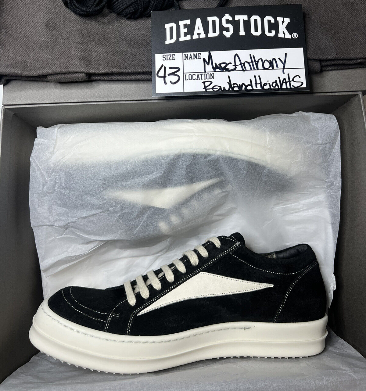 RICK OWENS DRKSHDW VINTAGE SNEAKS VANS81land古着