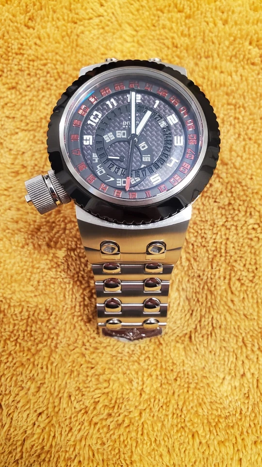 Reloj Hombre Invicta Reserve Russian Diver Modelo 10005 Raro con Correa Mejorada