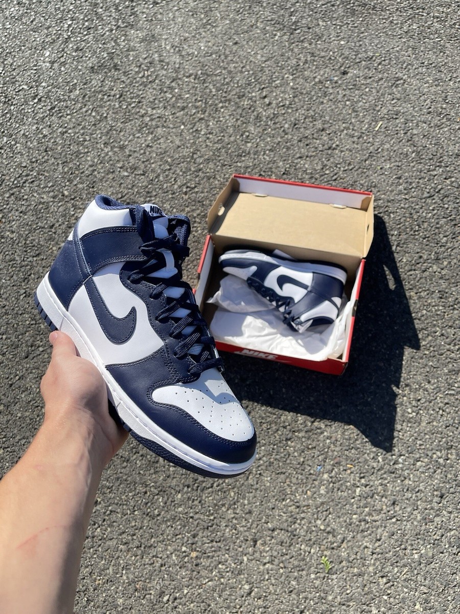 nike dunk high midnight