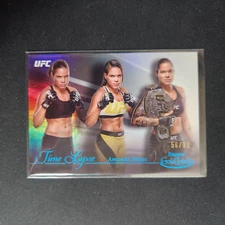 2024 Topps UFC Gold Label - Amanda Nunes Time Lapse Blue /99 🔥🔥🔥🔥    L38