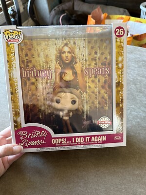 Funko Pop BRITNEY SPEARS OOPS! I DID IT AGAIN Album Art #26 Figure - Exclusive