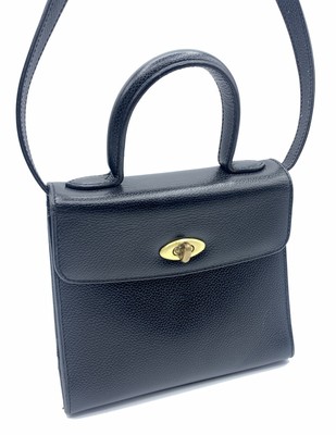 Vintage Coach Madison Gracie Handbag 4413 Black Turn Lock | eBay