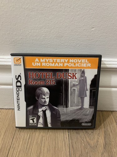 Hotel Dusk: Room 215 (Nintendo DS, 2007) CIB Complete - Imagen 1 de 16