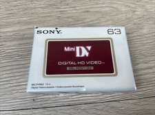 Sony DVM63HD Digital Video Cassette MiniDV Full HD Video HDV 1080 JAPAN