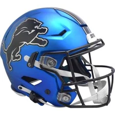 Detroit Lions Blue Alternate 2 Riddell SpeedFlex Authentic Football Helmet 