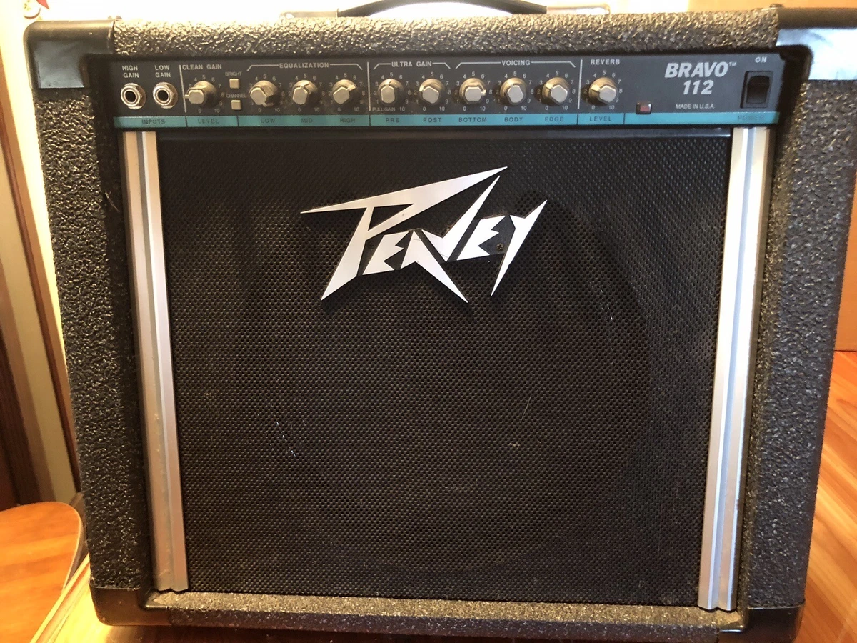 PEAVEY BRAVO 112 25 WATT 2 CHANNEL TUBE GUITAR AMP USA Sheffield Tungsol