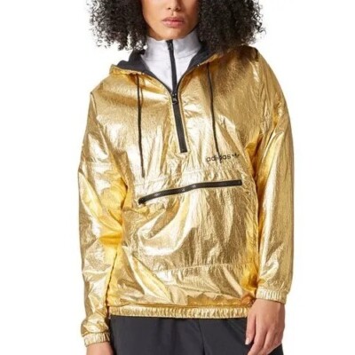 レア90ゴールドウィン社 ブルドッグ上下(リバーシブル) Lサイズ美品 Adidas Originals Golden Windbreaker Hooded Lined Half-Zip BR0290
