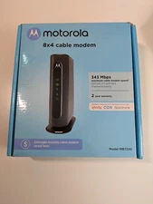 motorola 8x4 cable modem model mb7220 343 Mbps Xfinity Cox Spectrum 