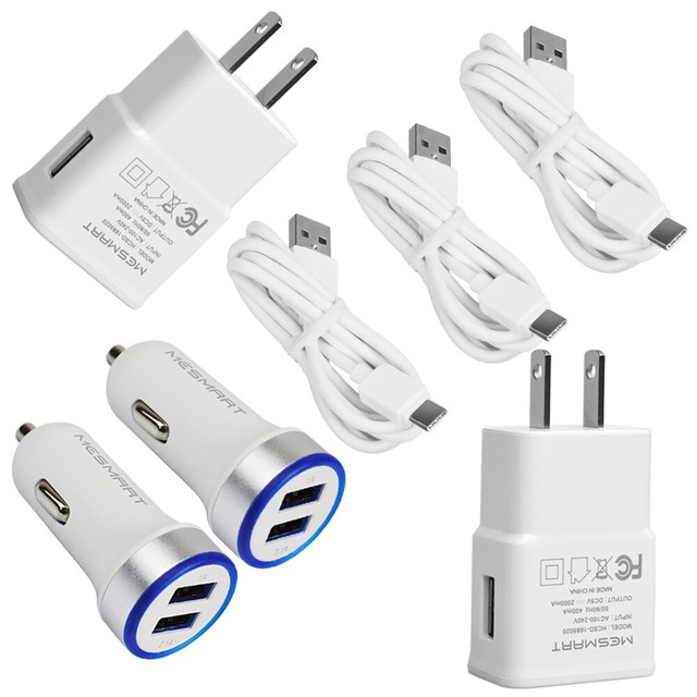 For Google Pixel 2 3 4 3A XL Dual USB Car Plug Home Power Wall Charger