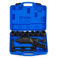 OMT Heavy Duty Torque Multiplier Wrench Set Lug Nut Remover with 8 Cr-V Sockets