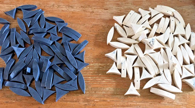 Da Vinci's Challenge Replacement Pieces Parts 2004 Board Game Light Dark