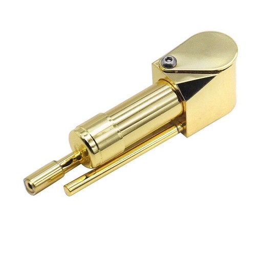 Solid Brass Tobacco Smoking Pipe Brass Chamber Bowl Hand Proto Pipes Hot - Picture 7 of 14