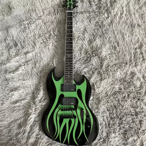 Grynch James Hetfield SG Electric Guitar HPL Fretboard 24 Frets Soild Body New