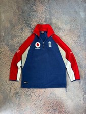2004-06 England Cricket Player Issue Training Fleece Top
