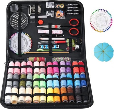Sewing Machine Kit for Hand Held Sewing Machine, 183PCS Needle and Thread Kit...