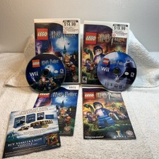 LEGO Harry Potter Years 1-4 & 5-7 Nintendo Wii Both Games Compete Tested Seepics
