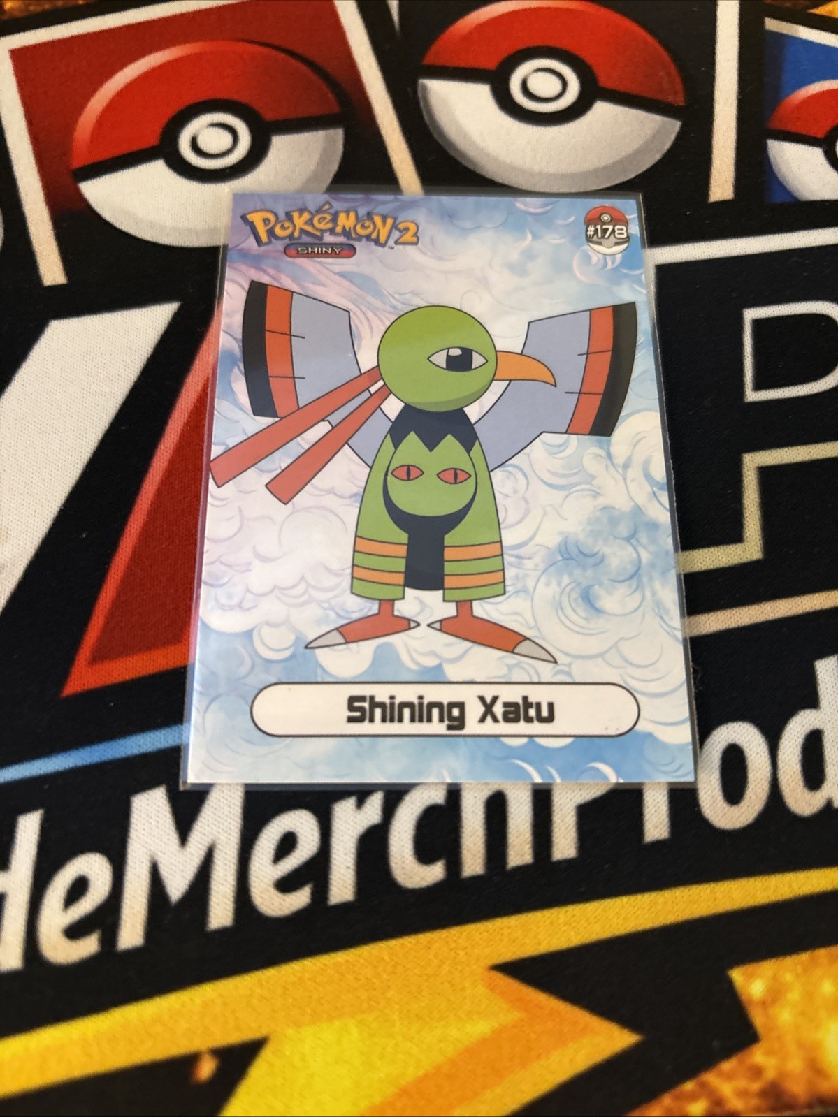 Rare Full Art 2024 SHINY Xatu POKEMON Card Johto Low Pop ⭐️