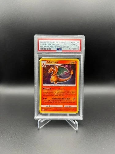 Pokemon Cards Charizard SM226 Black Star Promo - PSA 8