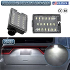 For Dodge Durango 2014-2021 LED License Plate Lights Rear Tag Lamps Replacement