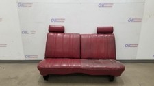 1992 Dodge W250 Front Bench Seat Red Vinyl 1992 Dodge W250 Front Bench Seat Red Vinyl